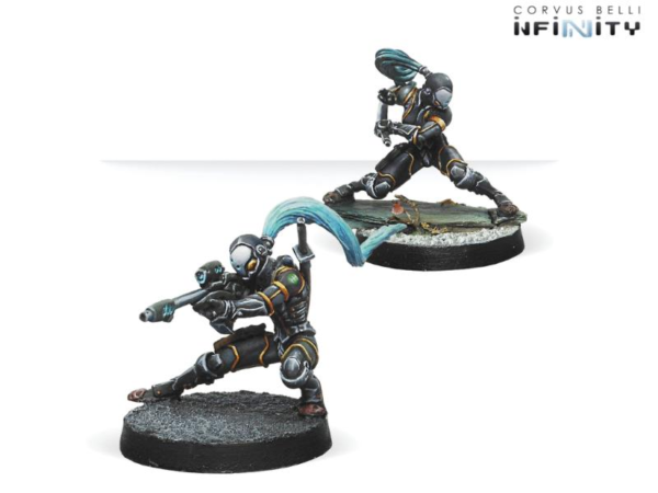 Corvus Belli Infinity   Yu Jing Ninjas (Multi Sniper/Hacker) - 280395-0660 - 2803950006607