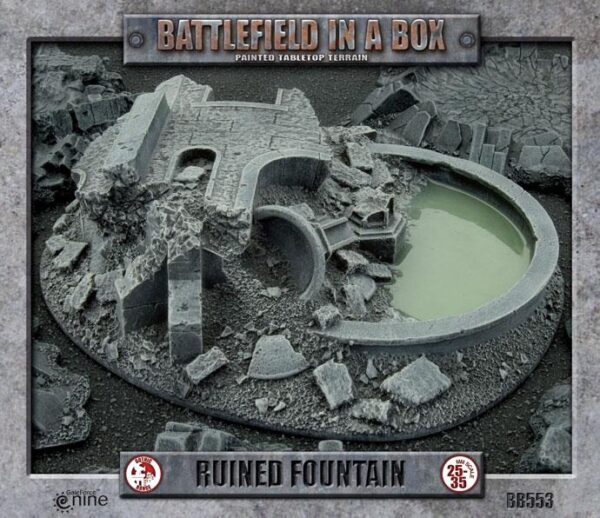 Gale Force Nine    Battlefield in a Box: Ruined Fountain - BB553 - 9420020222236