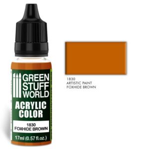 Green Stuff World    Acrylic Color FOXHIDE BROWN - 8436574501896ES - 8436574501896