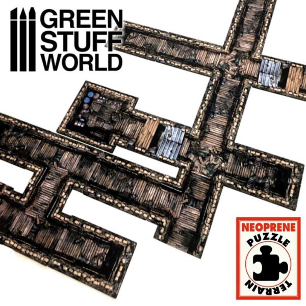 Green Stuff World    Trenches - Neoprene Terrain Set - 8436574500226ES - 8436574500226