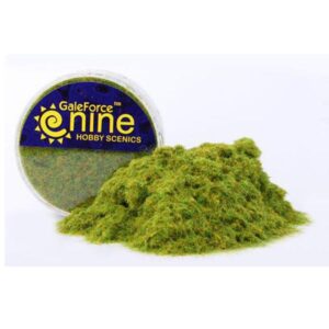 Gale Force Nine    Hobby Round: Green Static Grass - GFS001 - 8780540002666