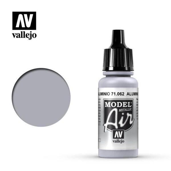 Vallejo    Model Air: Aluminium Metallic - VAL062 - 8429551710626