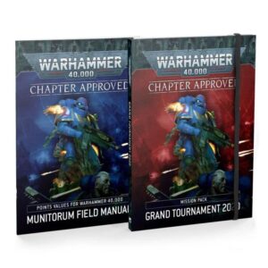 Games Workshop Warhammer 40,000   Chapter Approved: Grand Tournament 2020 Mission Pack and Munitorum Field Manual - 60040199125 - 9781839060557