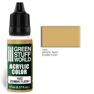 Green Stuff World    Acrylic Color ZOMBIE FLESH - 8436574501810ES - 8436574501810