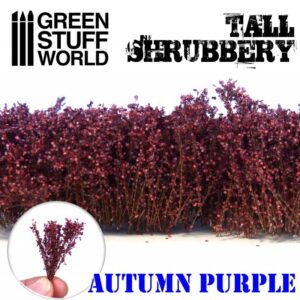 Green Stuff World    Tall Shrubbery - Autumn Purple - 8436574504316ES - 8436574504316