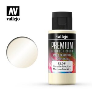 Vallejo    Premium Color 60ml: Metallic Medium - VAL62041 -