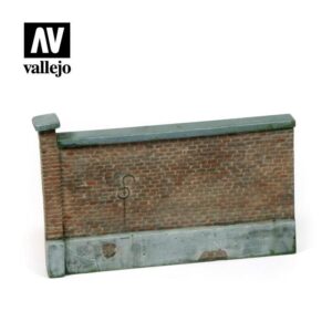 Vallejo    Vallejo Scenics - 1:35 Old Brick Wall 15x10cm - VALSC005 - 8429551984621