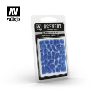 Vallejo    AV Vallejo Scenery - Fantasy Tuft - Blue, Large: 6mm - VALSC434 - 8429551986328