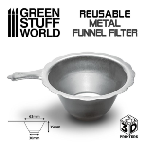 Green Stuff World    Reusable metal resin filter - 8435646504582ES - 8435646504582