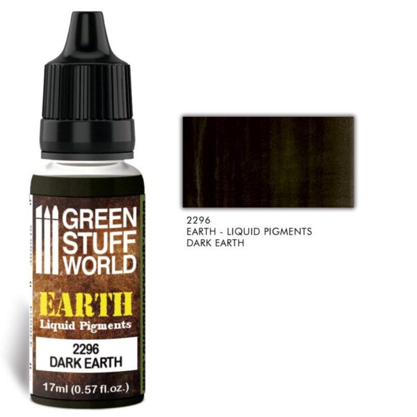 Green Stuff World    Liquid Pigments DARK EARTH - 8436574506556ES - 8436574506556