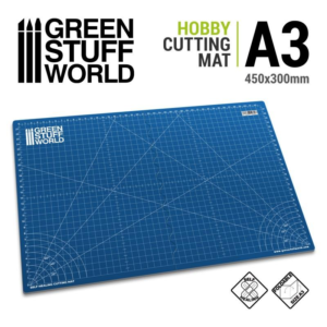 Green Stuff World    Hobby Cutting Mat A3 BLUE - 8435646506043ES - 8435646506043