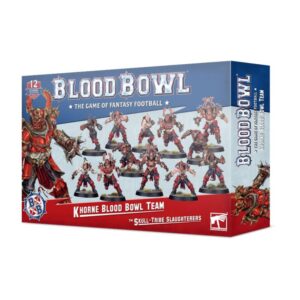 Games Workshop Blood Bowl   Blood Bowl Team: Khorne Team - The Skull-tribe Slaughterers - 99120901003 - 5011921133192