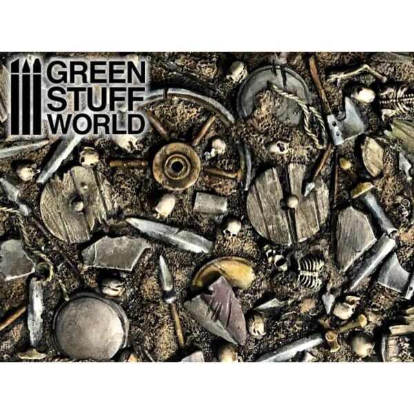 Green Stuff World    Battlefield Plates - Crunch Times! - 8436574503562ES - 8436574503562