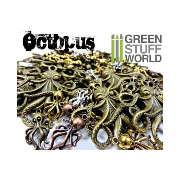 Green Stuff World    SteamPunk OCTOPUS Beads 85gr - 8436554365333ES - 8436554365333