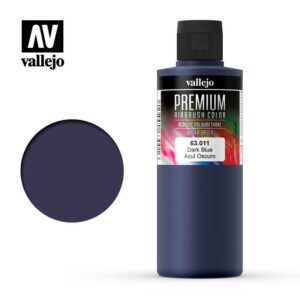 Vallejo    AV Vallejo Premium Color - 200ml - Opaque Dark Blue - VAL63011 - 8429551630115