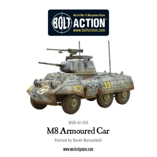 Warlord Games Bolt Action   M8/M20 Greyhound Scout Car - 402013005 - 5060393702399