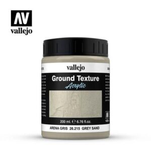 Vallejo    Vallejo Diorama Effects: Stone Textures - Grey Sand 200ml - VAL26215 - 8429551262156