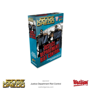 Warlord Games Judge Dredd   Judge Dredd: Justice Department Riot Control - 652410107 - 5060917991797