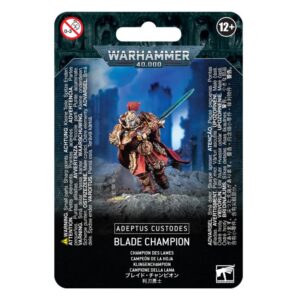 Games Workshop Warhammer 40,000   Adeptus Custodes: Blade Champion - 99070108010 - 5011921163106