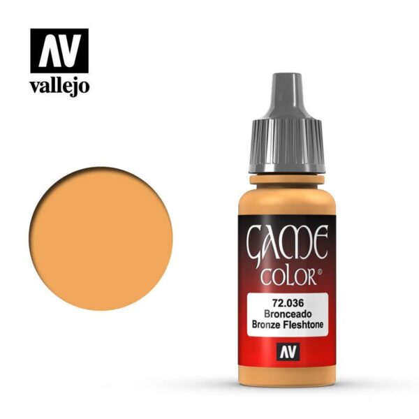 Vallejo    Game Color: Bronze Fleshtone - VAL72036 - 8429551720366