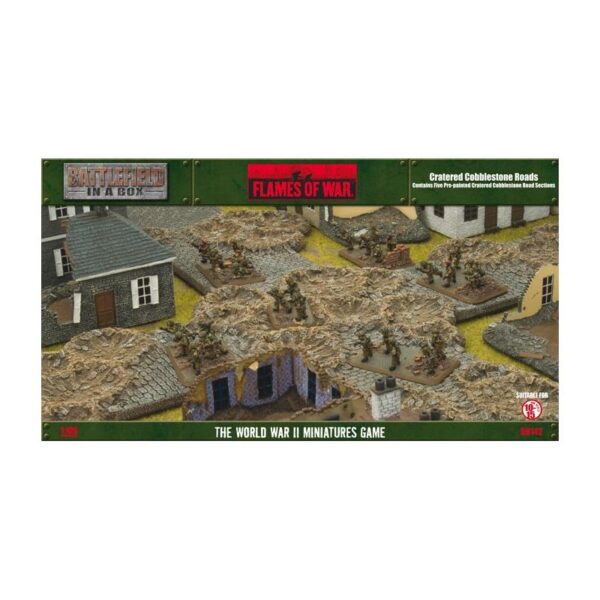Gale Force Nine    Flames of War: Cratered Cobblestone Roads - BB142 -