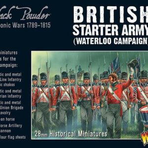 Warlord Games Black Powder   Napoleonic British Starter Army (Waterloo Campaign) - 309911005 - 5060393708223