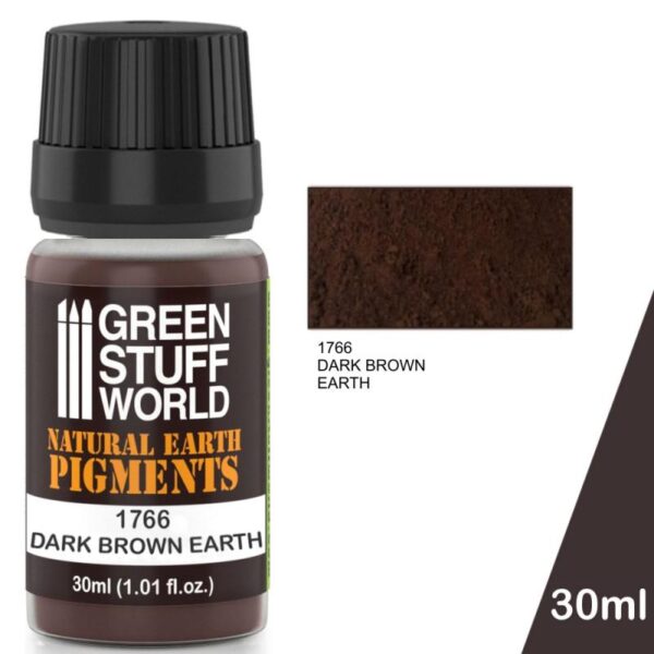 Green Stuff World    Pigment DARK BROWN EARTH - 8436574501254ES - 8436574501254