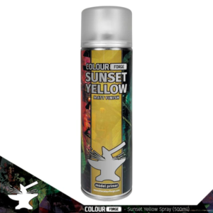 The Colour Forge    Colour Forge Sunset Yellow Spray (500ml) - TCF-SPR-021 - 5060843101345