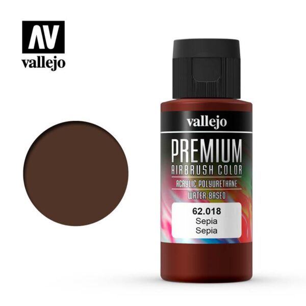 Vallejo    Premium Color 60ml: Sepia - VAL62018 -