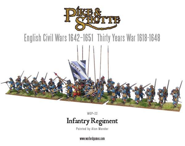 Warlord Games Pike & Shotte   Pike & Shotte Infantry Regiment - WGP-22 - 5060393701347
