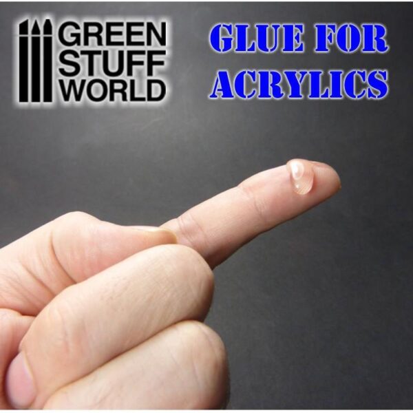 Green Stuff World    E600 Adhesive for Acrylic Plastics - 9ml - 8436554368693ES - 8436554368693