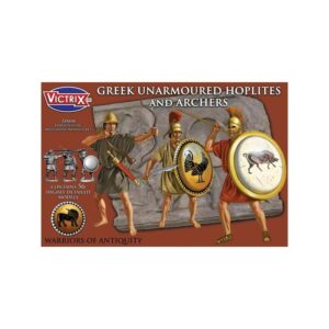 Victrix    Greek Unarmoured Hoplites and Archers - VXA005 - 5060191720243