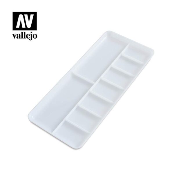 Vallejo    AV Palette - Rectangular 18 x 8.5cm - VALHS121 - 5052418156607