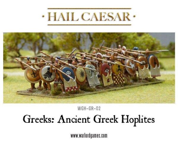 Warlord Games Hail Caesar   Greeks: Ancient Greek Hoplites - WGH-GR-2 - 5060200843314