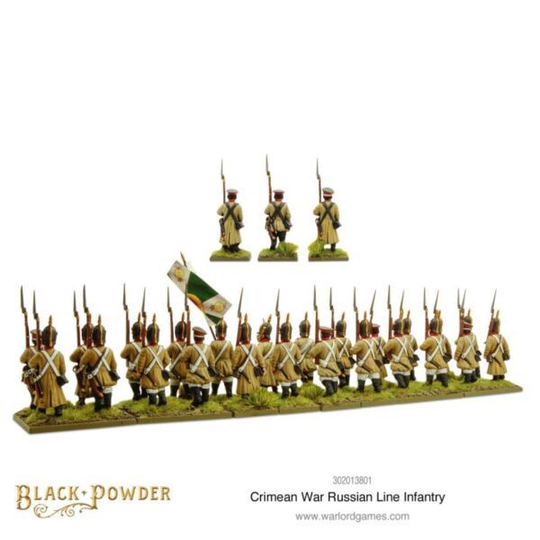 Warlord Games Black Powder   Crimean War Russian Line Infantry - 302013801 - 5060572504349