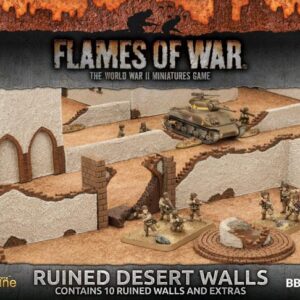 Gale Force Nine    Flames of War: Ruined Desert Walls - BB229 - 9420020236943