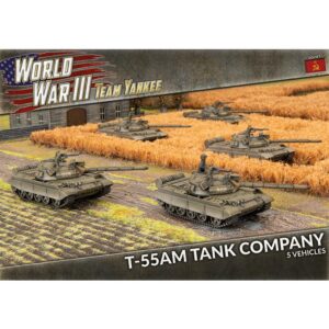 Battlefront Team Yankee   Soviet T-55AM Tank Company - TSBX22 - 9420020251885
