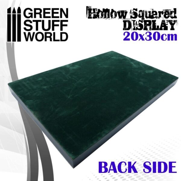 Green Stuff World    Hollow squared display 20x30 cm Black - 8436574503760ES - 8436574503760