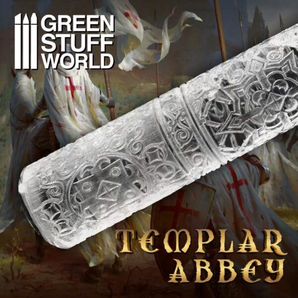 Green Stuff World    Rolling Pin Templar Abbey - 8435646503479ES - 8435646503479