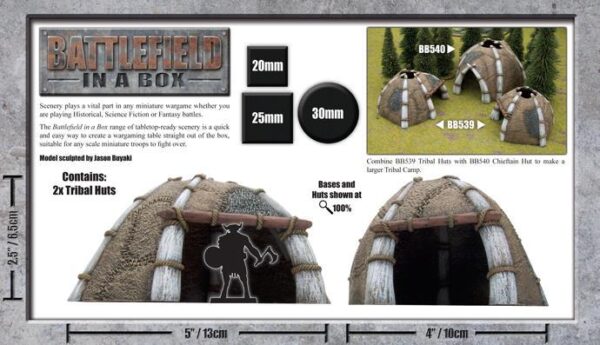 Gale Force Nine    Battlefield in a Box: Bestial Huts - BB539 - 9420020217621
