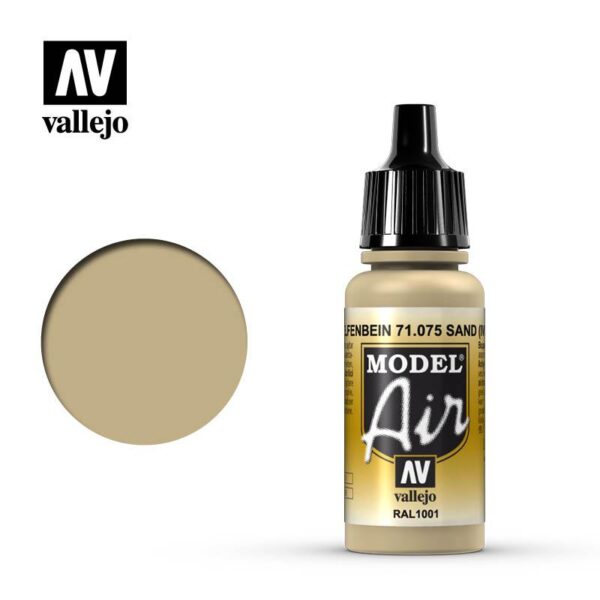 Vallejo    Model Air: Sand (Ivory) - VAL075 - 8429551710756