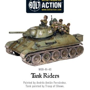 Warlord Games Bolt Action   Soviet Tank Riders (4) - WGB-RI-40 - 5060393701521