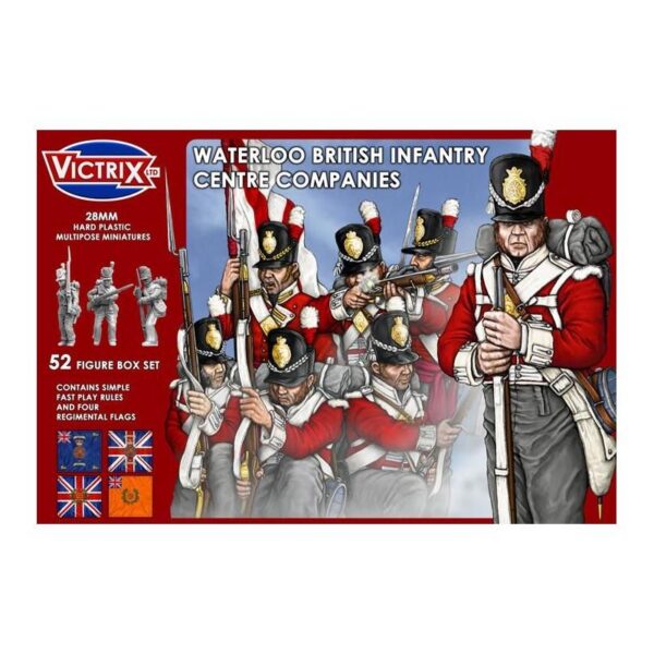 Victrix    Waterloo British Infantry Centre Company - VX0001 - 5060191720007