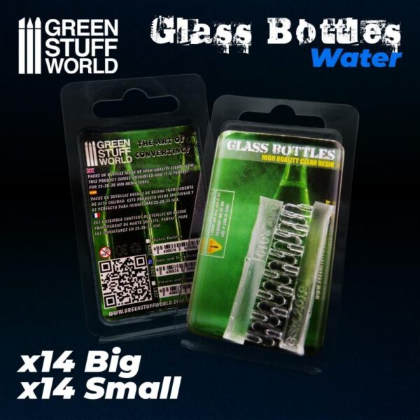 Green Stuff World    Water Bottles resin set - 8436574505580ES - 8436574505580