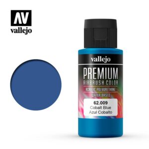 Vallejo    AV Vallejo Premium Color - 60ml - Cobalt Blue - VAL62009 - 8429551620093