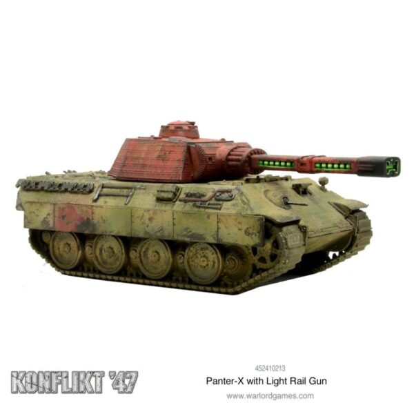 Warlord Games Konflikt '47   Konflikt '47 Panther-X with light rail gun - 452410213 - 5060572502208