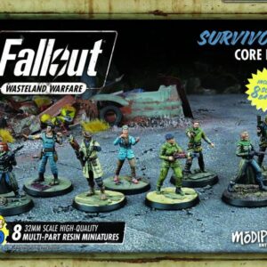 Modiphius Fallout: Wasteland Warfare   Fallout: Survivors Core Box - MUH051243 - 5060523340323