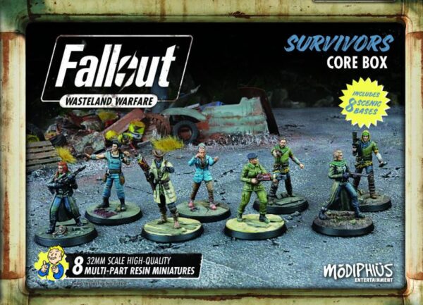 Modiphius Fallout: Wasteland Warfare   Fallout: Survivors Core Box - MUH051243 - 5060523340323