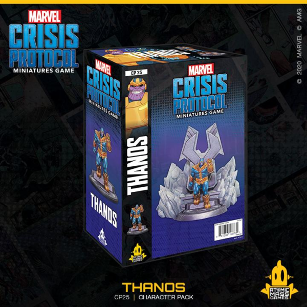 Atomic Mass Marvel Crisis Protocol   Marvel Crisis Protocol: Thanos Character Pack - CP25 - 841333108731