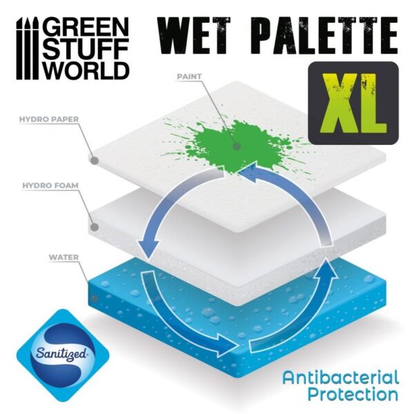 Green Stuff World    Green Stuff World Wet Palette XL - 8435646501208ES - 8435646501208